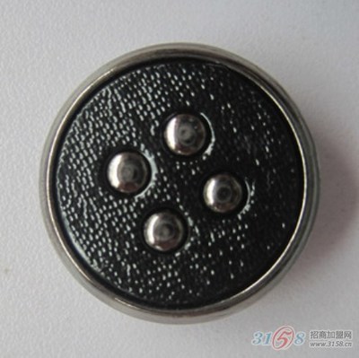 厂家现货销售 庄氏百佳包锌合金纽扣服装辅料配件四合扣批发_庄氏百佳-3158招商加盟网
